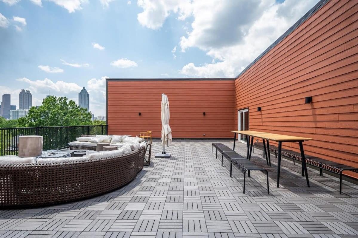 Downtown New Built Roof Top Balcony City View 525Pkwy Atlanta Luaran gambar